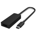 支持供影像变换适配器[USB-C秃→手术刀HDMI]Surface使用的4K的黑色HFM00006