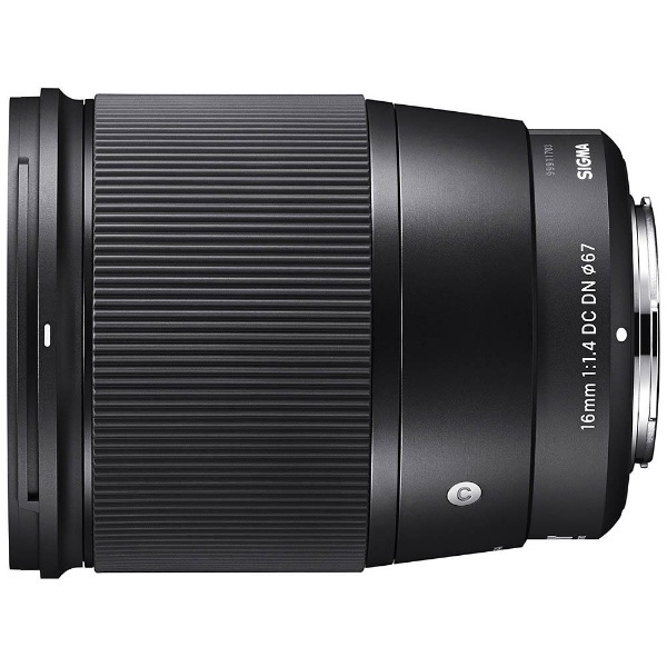 カメラレンズ 16mm F1.4 DC DN APS-C用 Contemporary ブラック [ソニーE /単焦点レンズ]