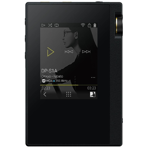 デジタルオーディオプレーヤー rubato ブラック DP-S1A-B [16GB 