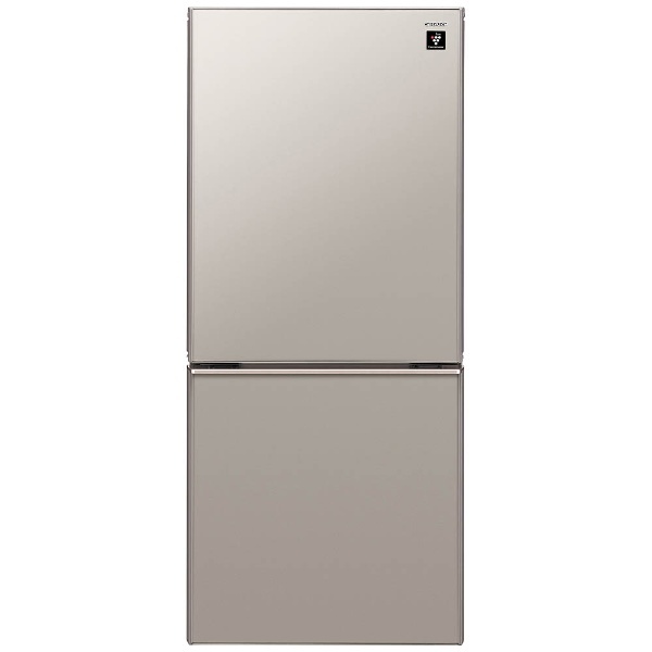 SJ-GD14D-C 冷蔵庫 プラズマクラスター冷蔵庫 メタリックベージュ [2 