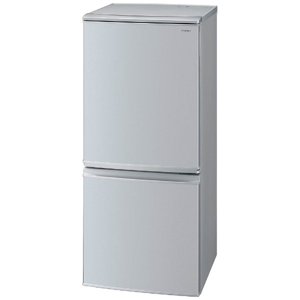 SJ-D14D-S 冷蔵庫 シルバー系 [2ドア /右開き/左開き付け替えタイプ
