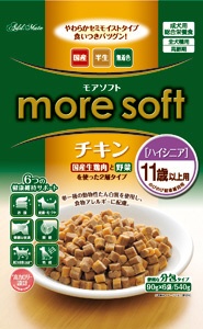 Add.Mate（アドメイト）more soft（モアソフト）チキン ハイシニア 11歳以上用 540g（90g×6袋）