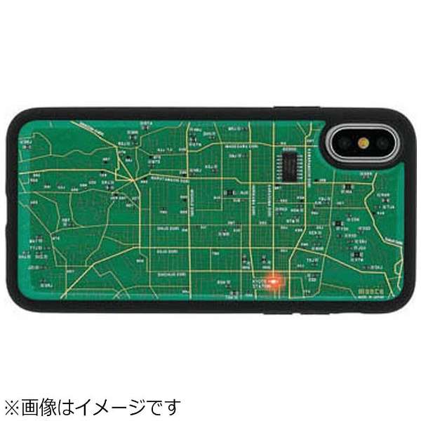Iphone X用 Flash 京都回路地図ケース 緑 Px030g 電子技販 Denshi Gihan 通販 ビックカメラ Com