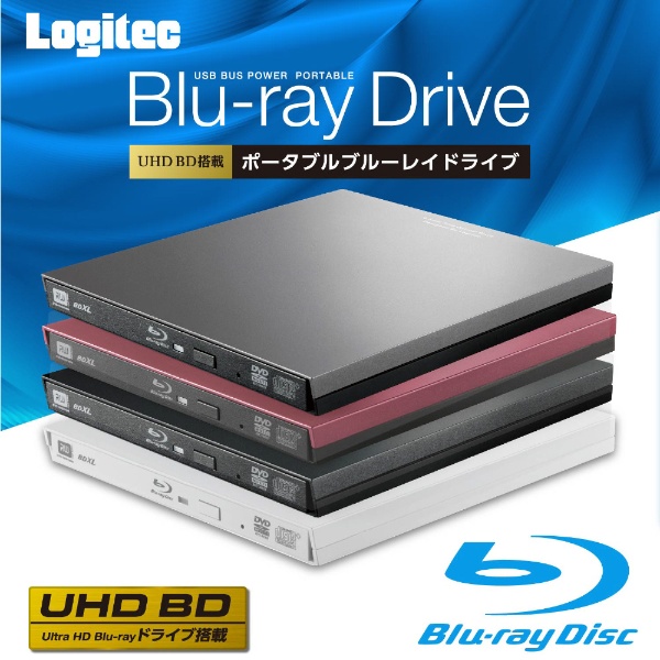 Logitec USB外付ブルーレイドライブ LBD-PUB6U3VBK