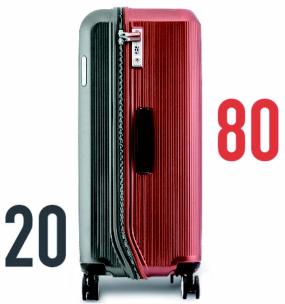 スーツケース 100L Arq（アーク） ブルー AZ921003 [TSAロック搭載