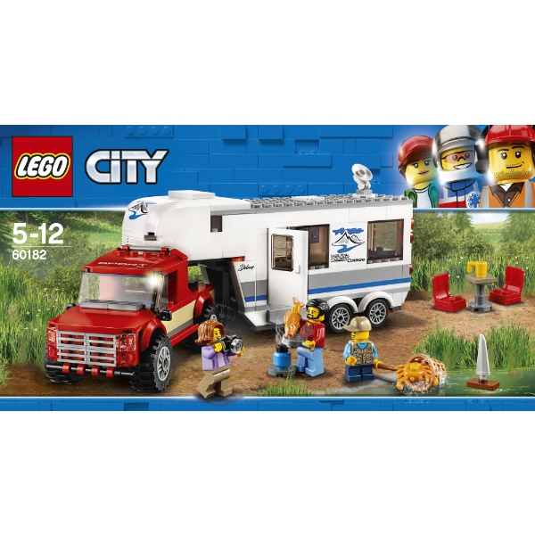 LEGO（レゴ） 60182 シティ キャンプバンとピックアップトラック