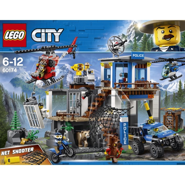 LEGO（レゴ） 60174 シティ 山のポリス指令基地 レゴジャパン｜LEGO