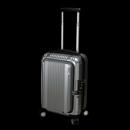 スーツケース 34L PRESTIGE2(プレステージ2) FRONT OPEN(フロントオープン) シルバー 60261 [TSAロック搭載]