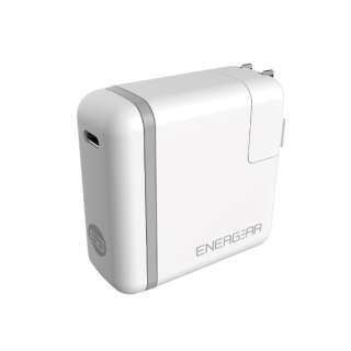 AC - USB[d {USB-CUSB-CP[u m[gPCE^ubgΉ 46W [1|[gFUSB-C /USB Power DeliveryΉ] Energear zCg E00460A1CWHTUS