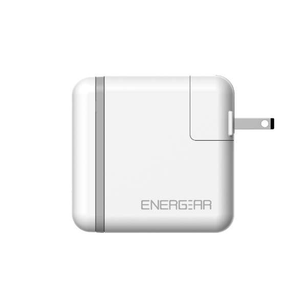AC - USB[d {USB-CUSB-CP[u m[gPCE^ubgΉ 46W [1|[gFUSB-C /USB Power DeliveryΉ] Energear zCg E00460A1CWHTUS_2