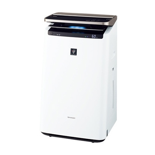 KI-HP100-W 加湿空気清浄機 ホワイト系 [適用畳数：46畳 /最大適用畳数 ...