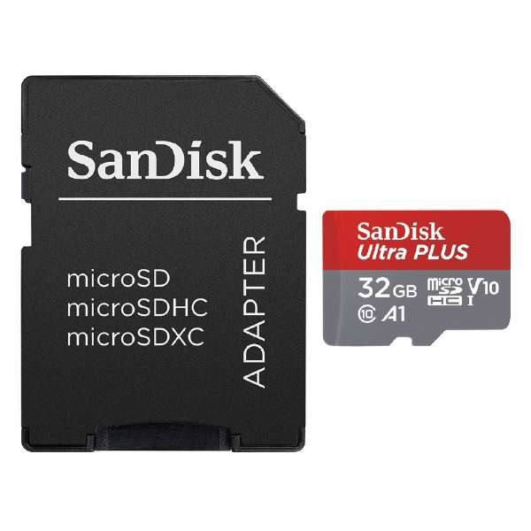 microSDHCカード[32GB/Class10] ウルトラ シリーズ Ultra PLUS SDSQUBC-032G-JB3CD [Class10 /32GB]_2