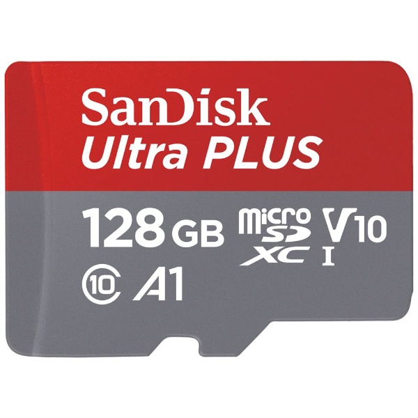 microSDXCカード[128GB/Class10] ウルトラ シリーズ Ultra PLUS SDSQUBC-128G-JB3CD [Class10 /128GB]