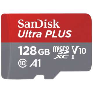 microSDXCカード[128GB/Class10] ウルトラ シリーズ Ultra PLUS SDSQUBC-128G-JB3CD [Class10 /128GB]