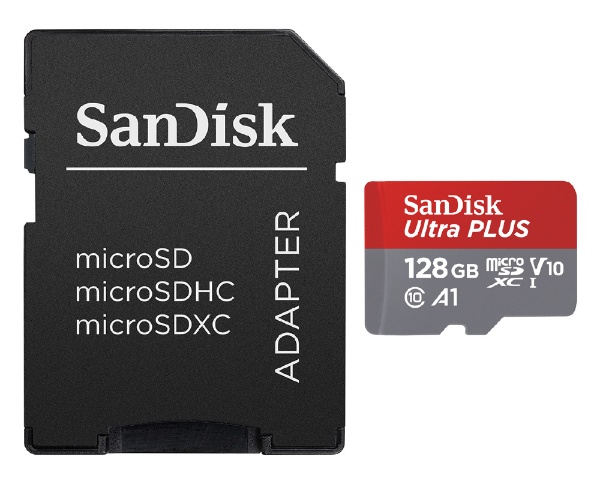 microSDXCカード[128GB/Class10] ウルトラ シリーズ Ultra PLUS