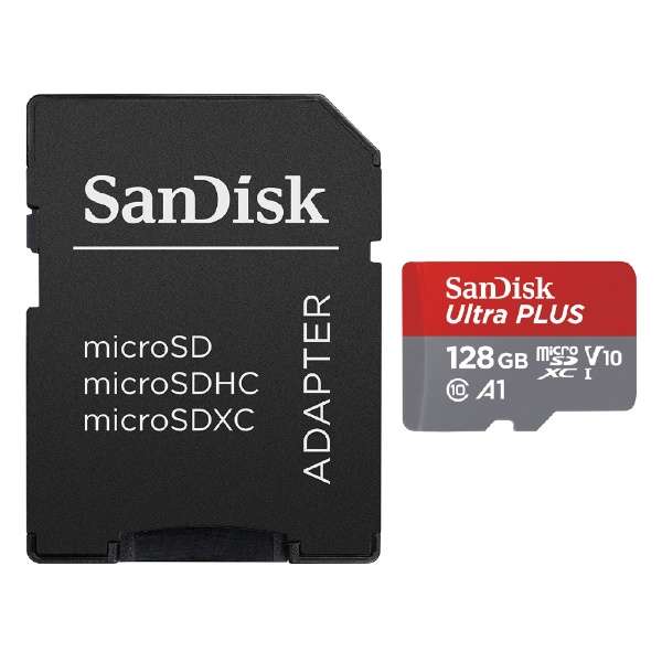 microSDXCカード[128GB/Class10] ウルトラ シリーズ Ultra PLUS SDSQUBC-128G-JB3CD [Class10 /128GB]_2