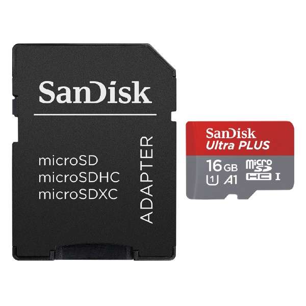 microSDHCカード [16GB/Class10] ウルトラ シリーズ Ultra PLUS SDSQUBC-016G-JB3CD [Class10 /16GB]_2
