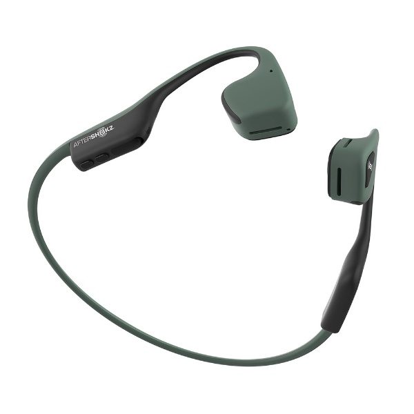Bluetooth ヘッドホン TREKZ AIR フォレストグリーン AFT-EP-000006 [骨伝導 /Bluetooth  /ノイズキャンセリング対応]