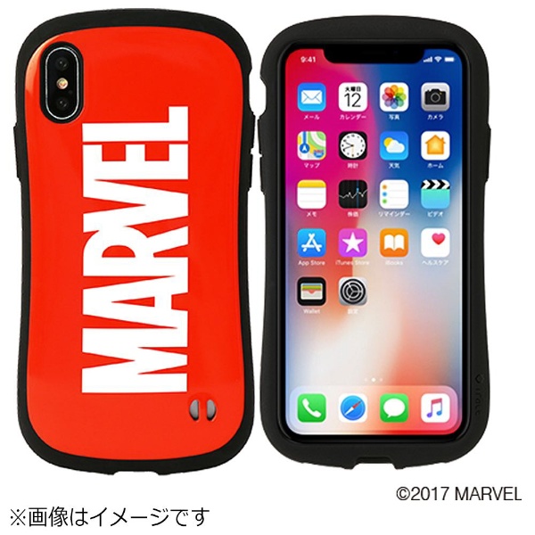 iPhoneXS/X MARVEL/マーベル iFace First Classケース/ロゴ