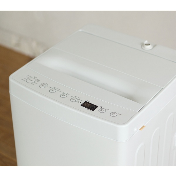 AT-WM55-WH 全自動洗濯機 ホワイト [洗濯5.5kg /乾燥機能無 /上開き 