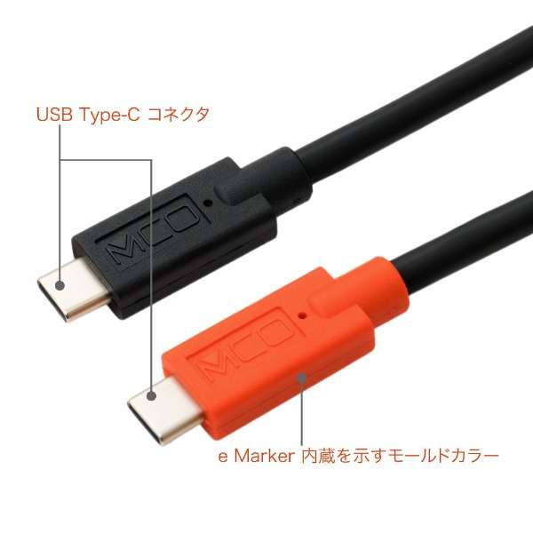 USB Type-C - Type-C P[u USB PD Ή ^ e Marker @2.0 UPD-220/BK ubN_3