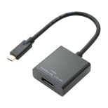 4KΉ USB Type-C - DisplayPort ϊA_v^ USA-CDP01/BK ubN