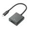 4KΉ USB Type-C - DisplayPort ϊA_v^ USA-CDP01/BK ubN_1