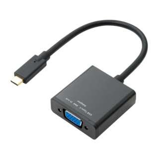 Full HD Ή USB Type-C - D-sub ϊA_v^ USA-CDS01/BK ubN