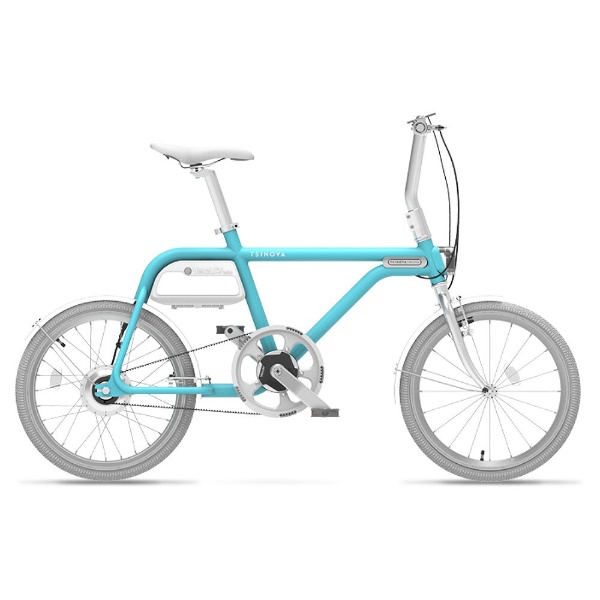 【eバイク】 20型 電動アシスト自転車 TSINOVA チノーバ(ゴールド 