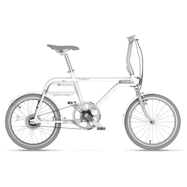 【eバイク】 20型 電動アシスト自転車 TS01（白磁/シングルシフト） AR_TN20TS 【キャンセル・返品不可】