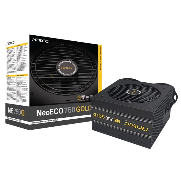 750W PC電源　80PLUS GOLD認証取得 高効率高耐久電源ユニット NeoECO GOLD NE750 GOLD [ATX /Gold]