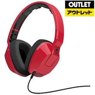[奥特莱斯商品] 头戴式耳机Red CRUSHER[φ3.5mm小型插头][外装次品]