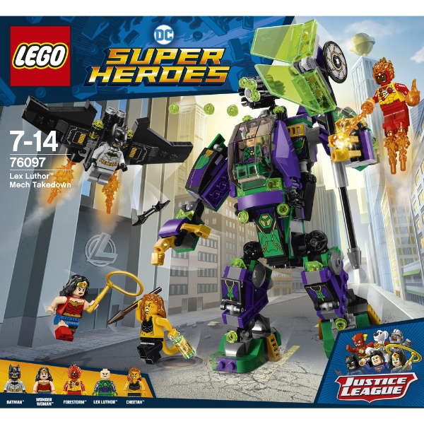 レゴ(LEGO) スーパー・ヒーローズ レックス・ルーサー メカとの戦い 76097-