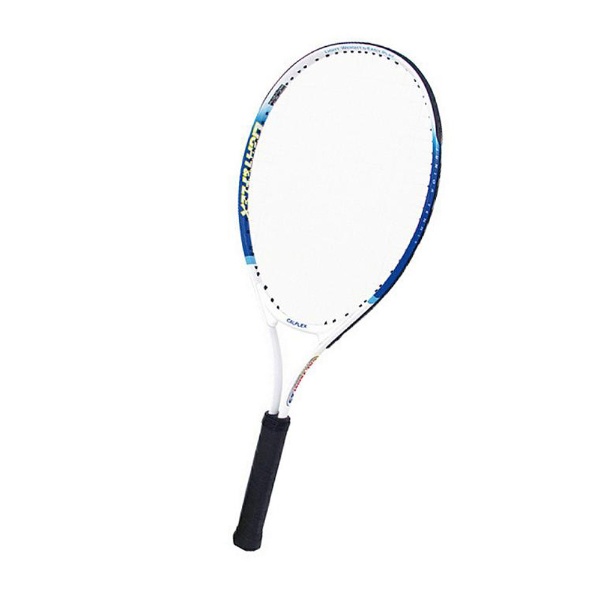 オンライン限定商品 ジュニア用テニスラケット CAL-25-III ホワイト×ブルー レビューを書けば送料当店負担