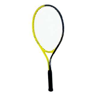 供青少年使用的网球拍CAL-26-III黑色×黄色