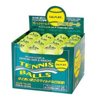 一般用途的硬式网球球48球入LB-4048YL黄色