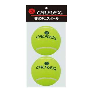 硬式网球球STAGE1 2球入LB-1黄色×绿色