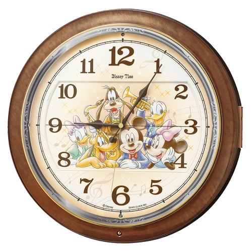 からくり時計 【Disney Time（ディズニータイム）ミッキー&フレンズ 