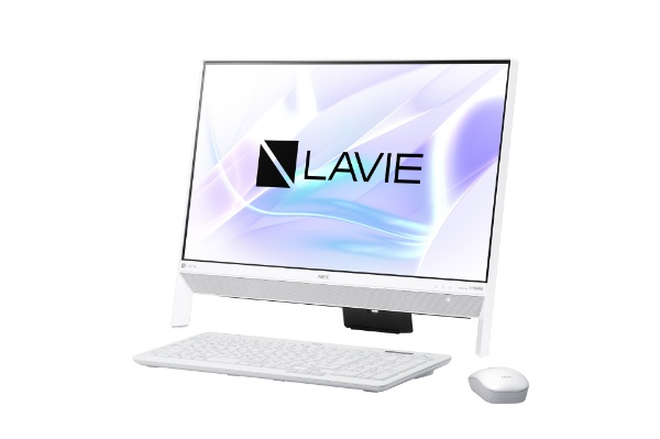 PC-DA350KAW デスクトップパソコン LAVIE Desk ファインホワイト [23.8型 /intel Celeron /メモリ：4GB  /HDD：1TB /2018年春]