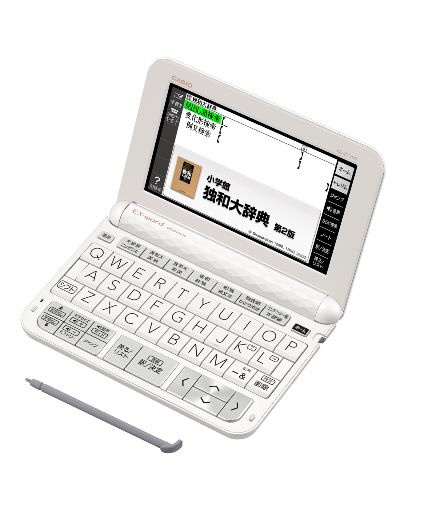 電子辞書「エクスワード（EX-word）」（ドイツ語モデル・100コンテンツ搭載）　XD-Z7100 ホワイト