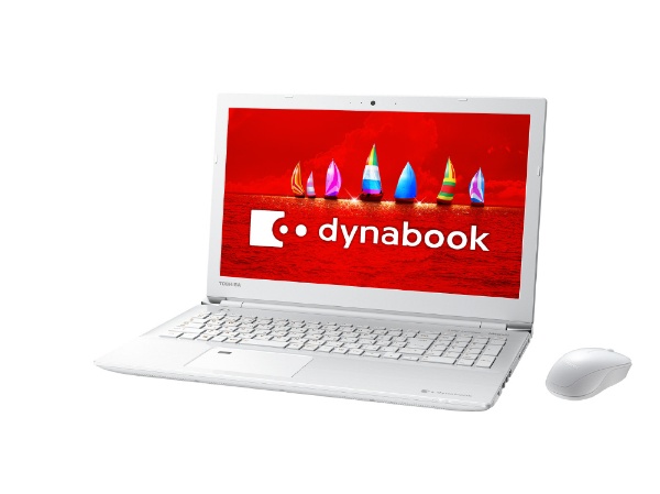 PT55FWP-BJA2 ノートパソコン dynabook （ダイナブック） リュクスホワイト [15.6型 /Windows10 Home  /intel Core i3 /Office HomeandBusiness Premium /メモリ：4GB /HDD：1TB  /2018年2月モデル] dynabook｜ダイナブック 通販 | ビックカメラ.com