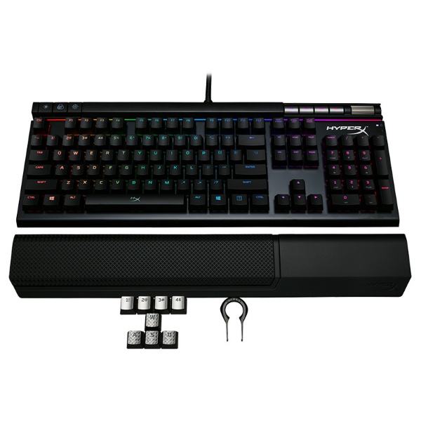 ゲーミングキーボード 茶軸 HyperX Alloy Elite RGB HX-KB2BR2-US/R1 [有線 /USB]  HyperX｜ハイパーエックス 通販 | ビックカメラ.com