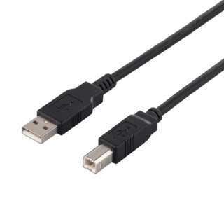USB2.0P[u (A to B)  0.7m BCUAB207BK ubN
