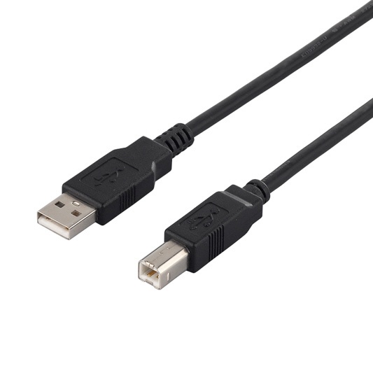 USB2.0̎ގ (A to B) ̎ގ׎ 1.5m BCUAB215BK ֥å