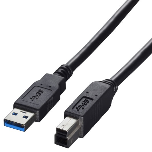 Ȏ USB3.0 A to B ̎ގ 3m ̎ގ׎ BCUAB330BK ֥å