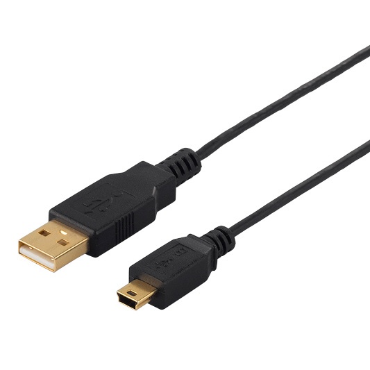 USB2.0P[u (A tXo miniB) X 0.5m BCUAMNSM205BK ubN