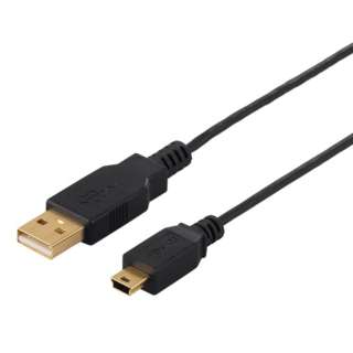 USB2.0P[u (A tXo miniB) X 0.5m BCUAMNSM205BK ubN