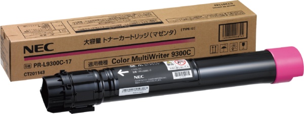 ＮＥＣ》 トナー大PR-L9300C-17 マゼンダ - プリンター・FAX用インク