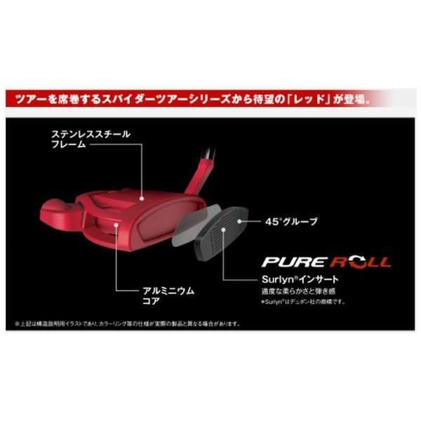 p^[ Spider TOUR RED DOUBLE BEND 34C`_7
