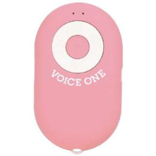 ブルートゥース スピーカー VOICE ONE（ボイスワン） ピンク MA-105 [Bluetooth対応]